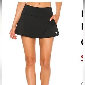 Eleven Fly tennis skirt in black